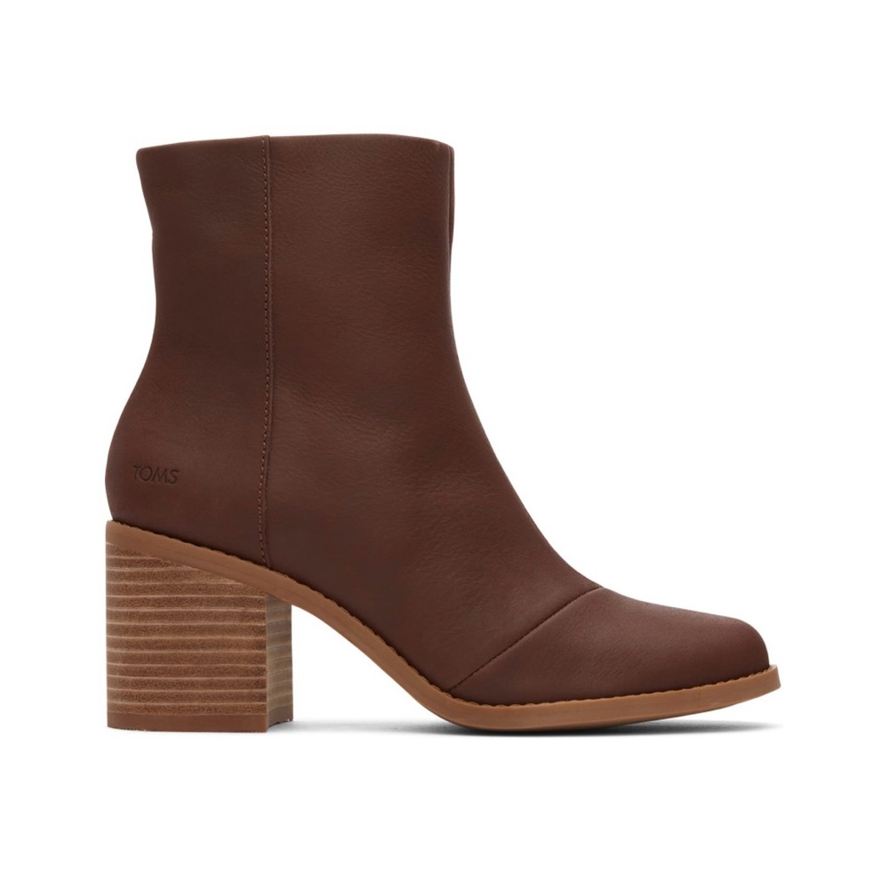 NIB TOMS Evelyn Heeled Boot